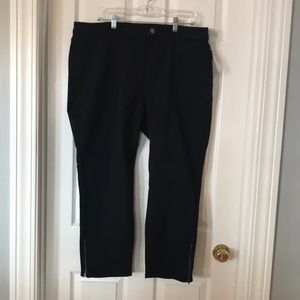 Susan Graver New With Tags Black Jeans size 20WP